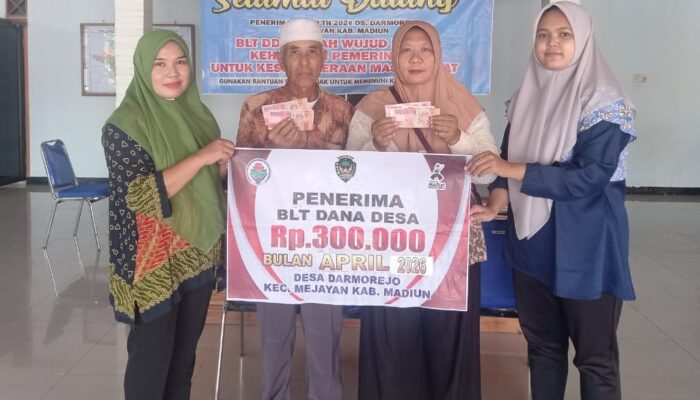 Penyaluran BLT-DD di Desa Darmorejo: Wujud Komitmen Menjaga Daya Tahan Ekonomi Warga