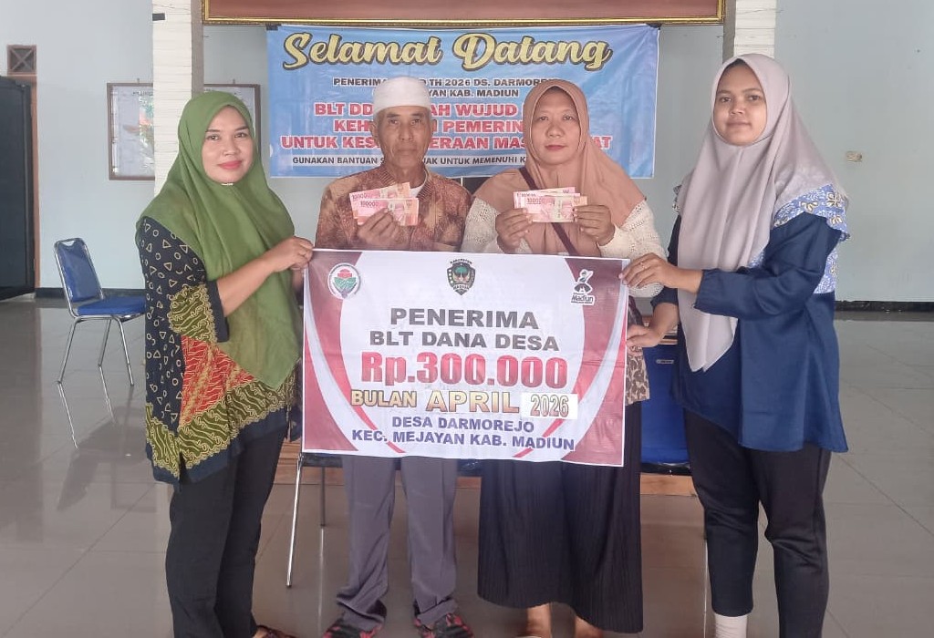 Penyaluran BLT-DD April 2026 di Desa Darmorejo: Wujud Komitmen Menjaga Daya Tahan Ekonomi Warga