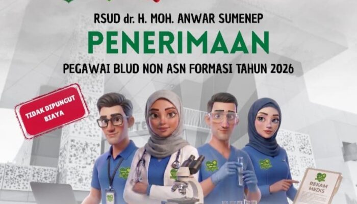 RSUD Sumenep Buka Lowongan 2026, Ini Syarat dan Formasi Lengkapnya