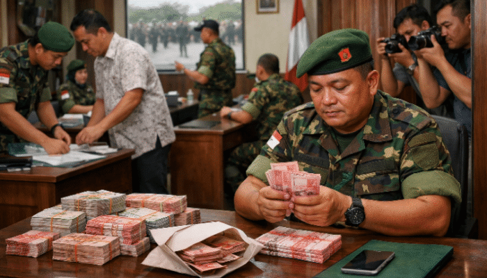 Berkedok Kegiatan Korem Surabaya, Rekening Pribadi Oknum Danramil Disorot