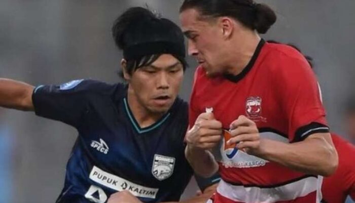 Madura United Bangkit di Ujung Babak Pertama