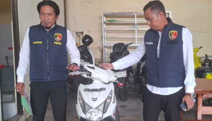Gasak Motor Adik Ipar Sendiri, Polisi Bekuk 3 Komplotan