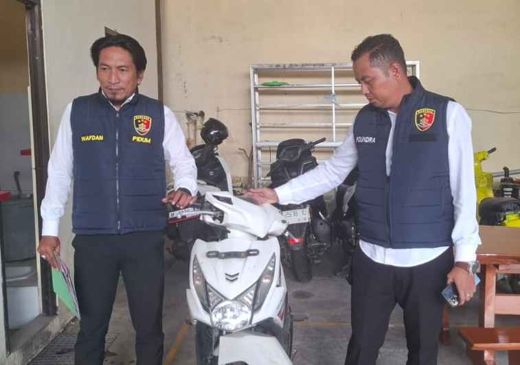 Gasak Motor Adik Ipar Sendiri, Polisi Bekuk 3 Komplotan