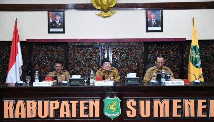 Wabup Sumenep Optimalisasikan PAD Digital, OPD Diminta Perketat Data