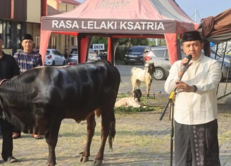 Idul Adha 1447 H, Polres Probolinggo Perkuat Kebersamaan dengan Kurban