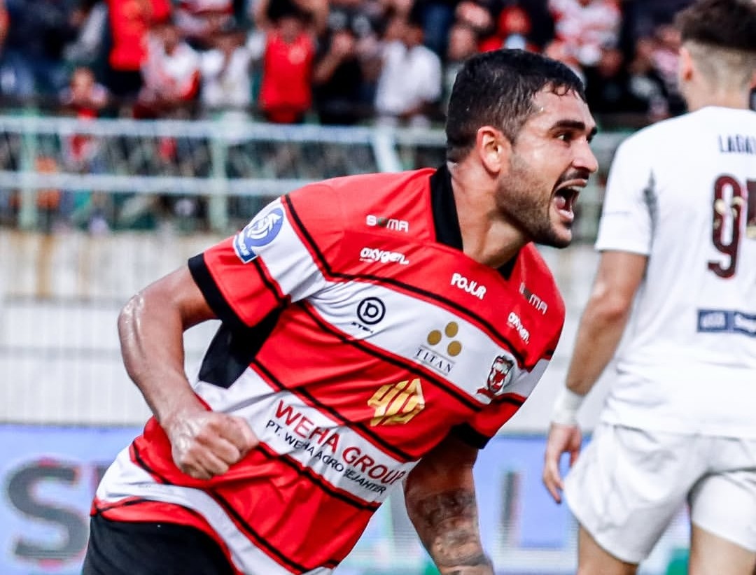 Madura United Selamat dari Degradasi, Junior Brandao Jadi Penyelamat Laskar Sape Kerrab