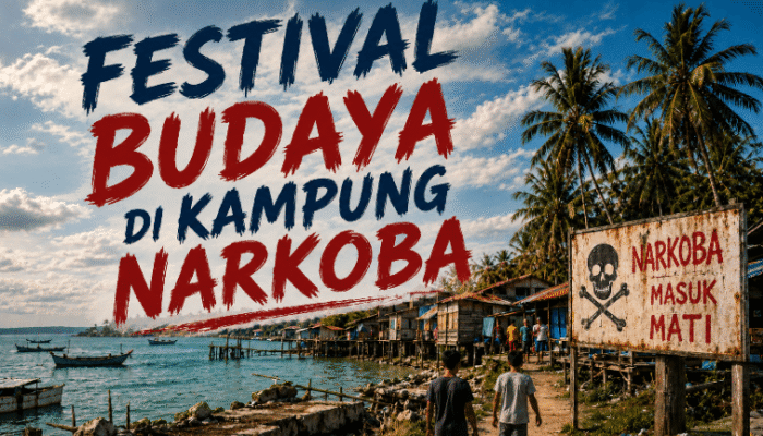 Festival Budaya di Kampung Narkoba