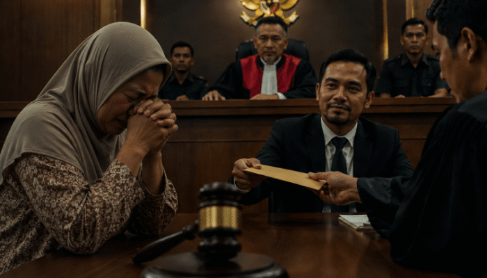 Dari Tuntutan 4 Bulan, Vonis 10 Hari: Dugaan Siasat Hukum di Balik Putusan Hakim