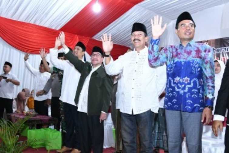 Ribuan Pengantar Lepas Jemaah Haji Sumenep Menuju Tanah Suci