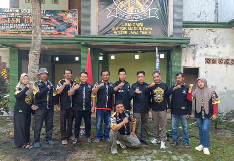 LSM GMBI Distrik Madiun Raya Gelar Upacara Bendera Peringatan Hari Lahir Pancasila dengan Khidmat