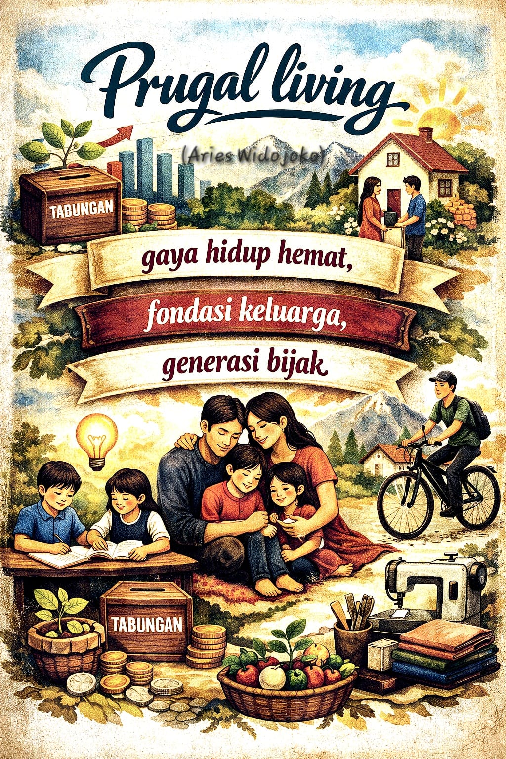 Hidup Hemat, Fondasi Membentuk Keluarga dan Generasi Yang Bijak