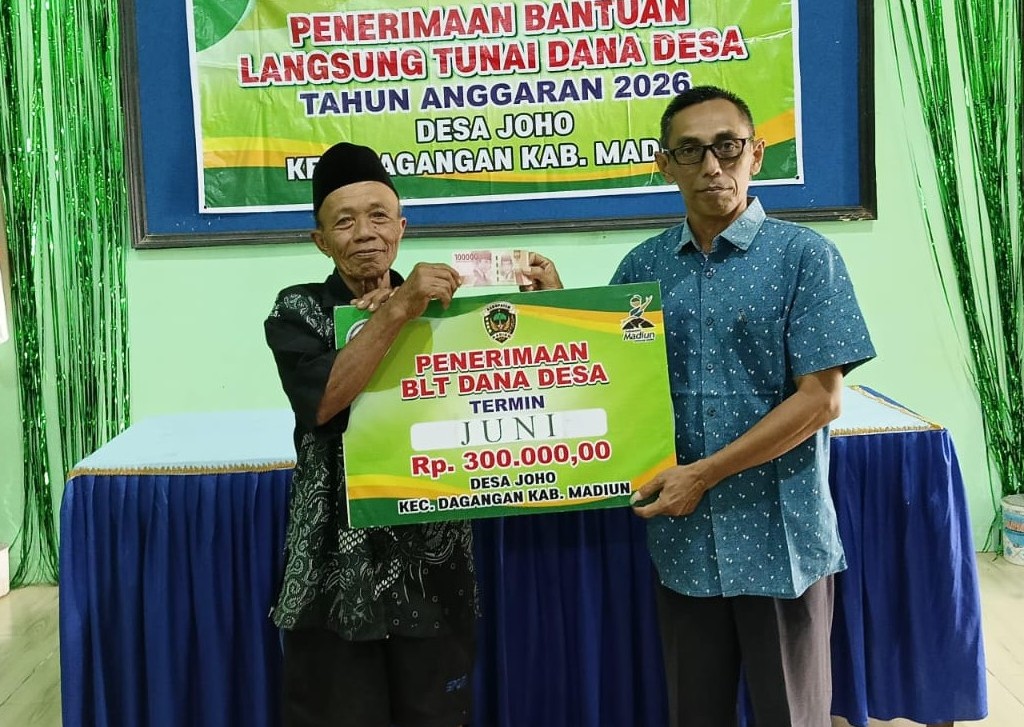 Penyaluran BLT Dana Desa Joho Berjalan Lancar, Wujud Kepedulian Pemerintah Desa terhadap Warga Rentan
