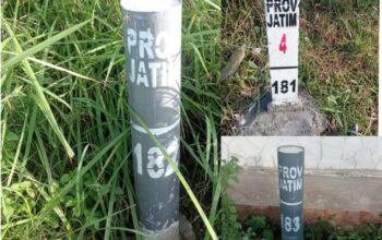 Diduga Hanya Formaslitas, Patok Jalan di Batang-Batang Diprotes Warga