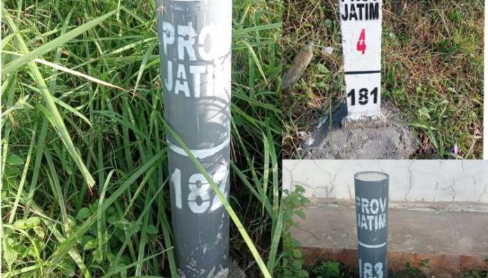 Diduga Hanya Formaslitas, Patok Jalan di Batang-Batang Diprotes Warga