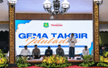 Bupati Achmad Fauzi Wongsojudo Pimpin Gema Takbir Idul Adha 1447 H