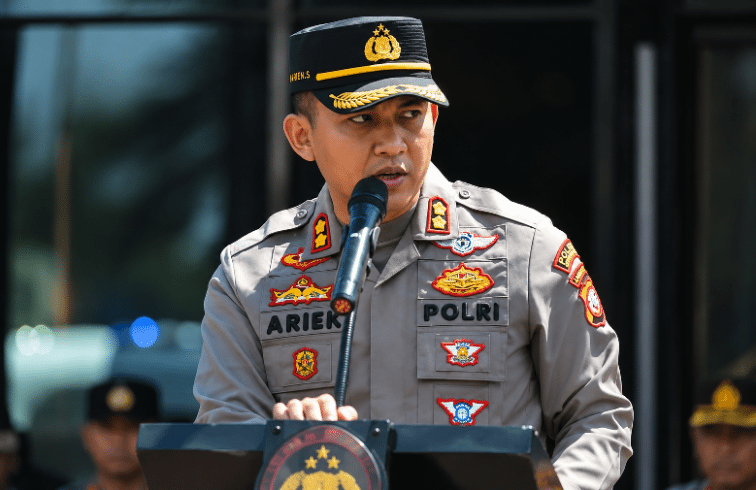 FOTO: AKBP Ariek Indra Sentanu, yang sebelumnya menjabat sebagai Wakil Direktur Lalu Lintas (Wadirlantas) Polda Metro Jaya. @by_News9.id