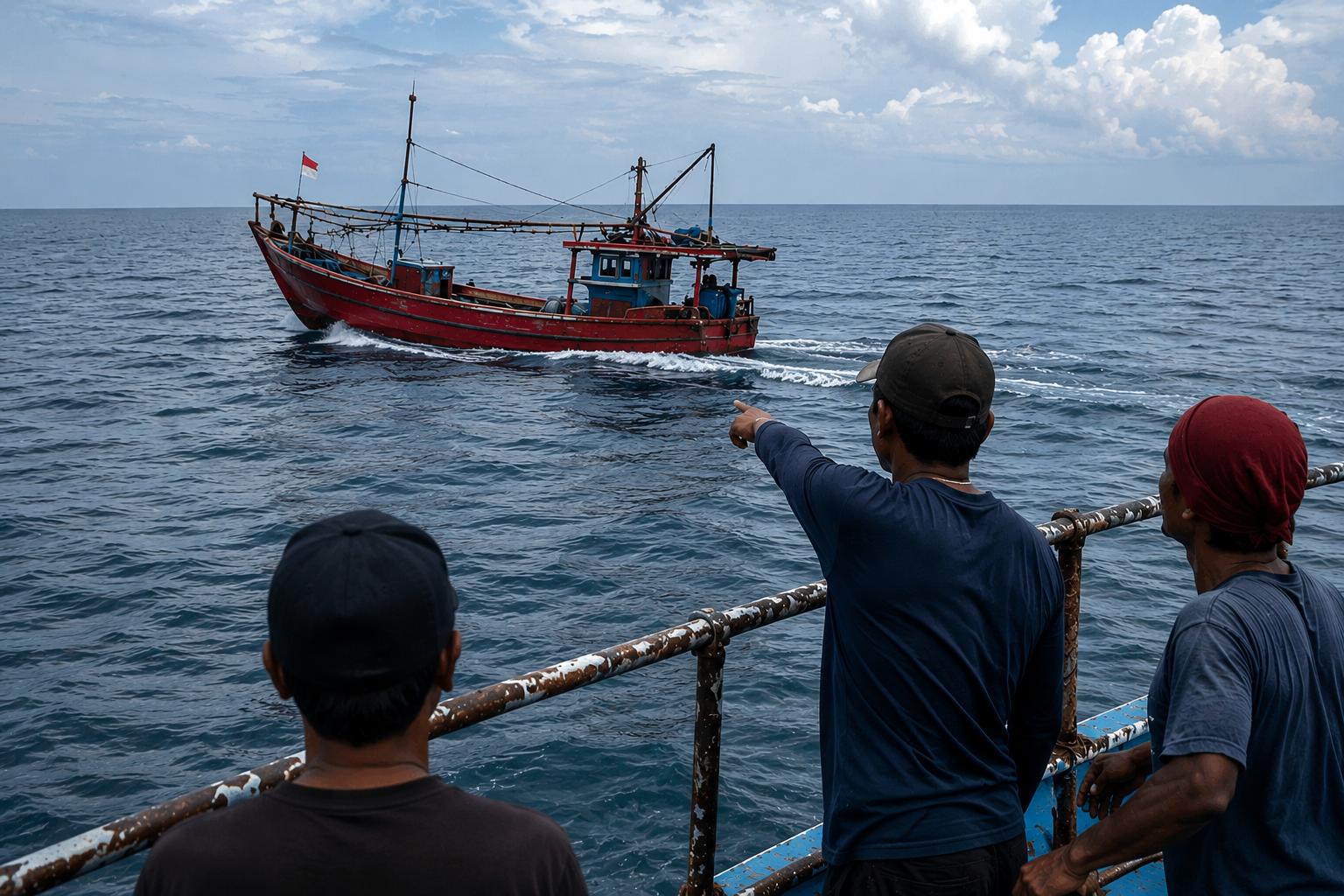 Perahu Nelayan Merah 7 GT Asal Sukajeruk Hilang Jejak di Perairan Masalembu