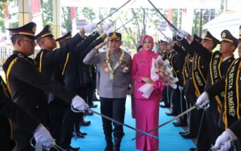 Penyambutan Kepemimpinan Kombes Pol Ariek Indra Sentanu di Polresta Sumenep