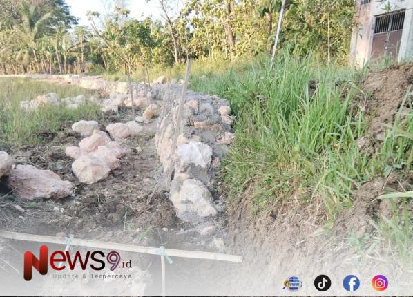 FOTO: Proyek Percepatan Peningkatan Tata Guna Air Irigasi (P3-TGAI) di Desa Penyepen, @by_News9.id
