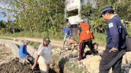 FOTO: Tim Konsultan Manajemen Balai (KMB) saat memastikan kualitas Program Percepatan Peningkatan Tata Guna Air Irigasi (P3-TGAI). @by_News9.id