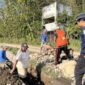 FOTO: Tim Konsultan Manajemen Balai (KMB) saat memastikan kualitas Program Percepatan Peningkatan Tata Guna Air Irigasi (P3-TGAI). @by_News9.id