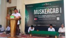 FOTO: Ketua PCNU Kabupaten Probolinggo Kiai Teguh Mahameru Zainul Hasan. @by_News9.id