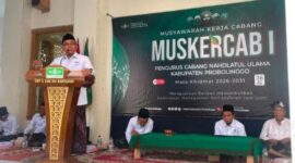 FOTO: Ketua PCNU Kabupaten Probolinggo Kiai Teguh Mahameru Zainul Hasan. @by_News9.id