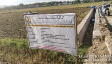 FOTO: Lokasi pekerjaan Program P3TGAI tahun 2026, di Desa Plakaran, @by_News9.id