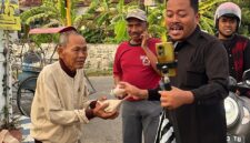 FOTO: Program Jumat Berkah yang diinisiasi konten kreator Mana-Mana, @by_News9.id