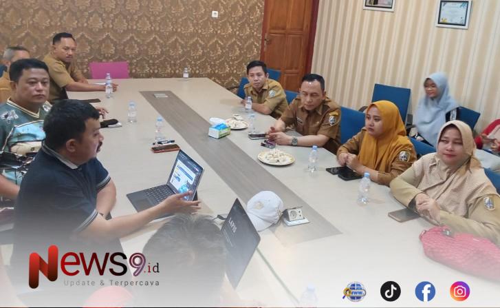 FOTO : Diskominfo Kabupaten Sumenep, bersama jajaran Diskominfo Kabupaten Sampang. @by_News9.id