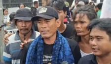 FOTO: Koordinator Aliansi Masyarakat Pati Bersatu (AMPB), Supriono alias Botok, @by_News9.id