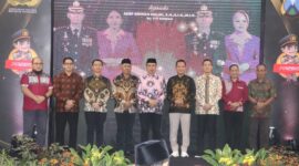 FOTO: Acara Kenal Pamit Kapolres Madiun yang berlangsung di Pendopo Muda Graha, @by_News9.id