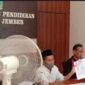 FOTO: Pengurus KJJT Kab.Lumajang saat menyerahkan Surat resmi di kantor Cabang Dinas Lumajang. @by_News9.id