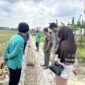 FOTO: Tim KMB dan TPM saat mengevaluasi P3TGAI yang di kelola P3A Plakaran Hijau, di desa plakaran, jrengik, sampang. Kamis (28/7). @by_News9.id
