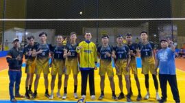 FOTO: Atlet bolavoli PBV Arya Wiraraja Universitas Wiraraja (Unija). @by_News9.id