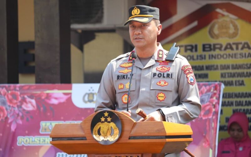 FOTO: Kapolres Lumajang baru AKBP Riki Yariandi, S.H., S.I.K., M.H. @by_News9.id