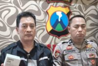FOTO: Kanit Reskrim Polsek Masalembu Joko Dwi Heri Purnomo, (kiri). @by_News9.id