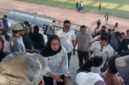 FOTO: Bupati Indah didampingi Wabup yuda bersama Pengurus PSSI Kab. Lumajang. @by_News9.id