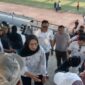 FOTO: Bupati Indah didampingi Wabup yuda bersama Pengurus PSSI Kab. Lumajang. @by_News9.id