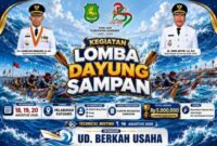 Dok. Lomba Dayung Sampan yang bakal digelar di Pelabuhan Kayuaro, //SuaraFaktual