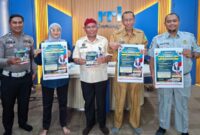 FOTO: Satuan Lalu Lintas (Satlantas) Polresta Sumenep usai dialog interaktif di studio RRI. @by_News9.id