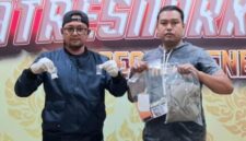 FOTO: Barang bukti narkotika jenis sabu hasil Operasi Tumpas Narkoba Semeru 2026. @by_News9.id