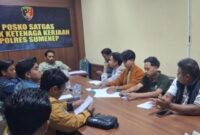 FOTO: PPD dalam audiensi bersama dengan penyidik serta Kanit Pidum Satreskrim. @by_News9.id