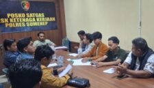 FOTO: PPD dalam audiensi bersama dengan penyidik serta Kanit Pidum Satreskrim. @by_News9.id