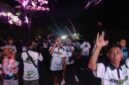FOTO: Suasana karnaval sound horeg mewarnai Desa Parijatah Kulon, @by_News9.id