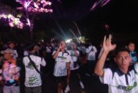 FOTO: Suasana karnaval sound horeg mewarnai Desa Parijatah Kulon, @by_News9.id