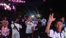 FOTO: Suasana karnaval sound horeg mewarnai Desa Parijatah Kulon, @by_News9.id