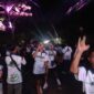 FOTO: Suasana karnaval sound horeg mewarnai Desa Parijatah Kulon, @by_News9.id