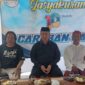 FOTO: Tasyakuran Caburan Care yang berlangsung di Warung Tengah Sharing. @by_News9.id