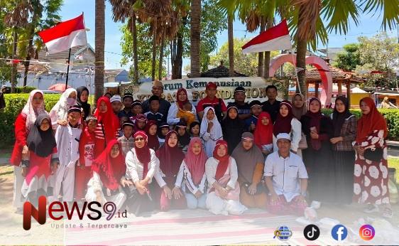 FOTO: Khirata Foundation bersama sahabat yatim. @by_News9.id